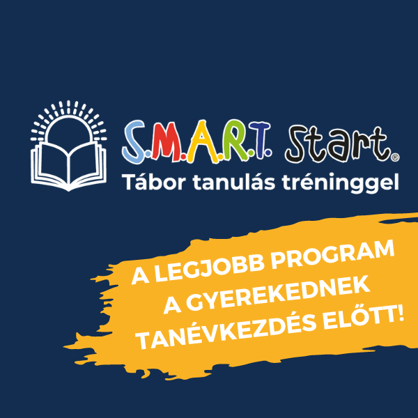 SMART Start tábor tanulás tréninggel - A legjobb program tanévkezdés előtt!