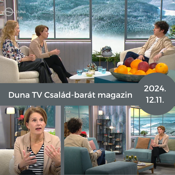 Péter Kata tanulástréner - Duna Tv Család-barát magazin 2024.12.11.