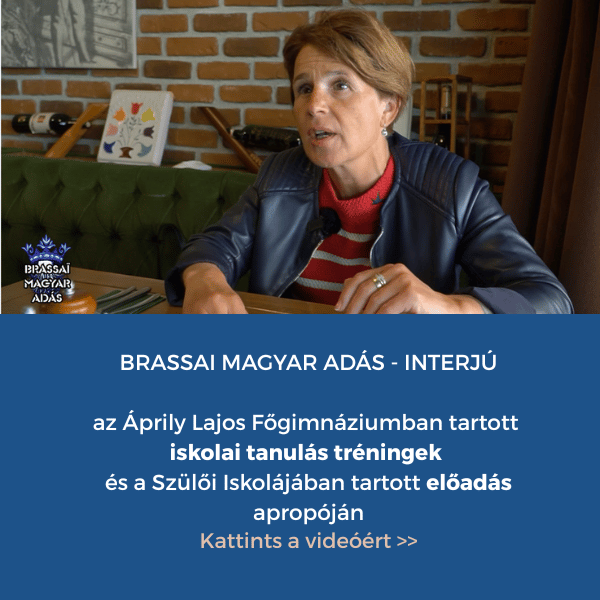 Péter Kata tanulás-tréner a Brassai Magyar Adásban - Péter Kata tanulás-tréner a Brassai Magyar Adásban -