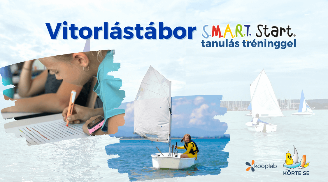 Vitorlástábor SMART Start tanulás tréninggel felsősöknek 2026 Vitorlástábor SMART Start Tanulás tréninggel Balatonkenese, 5-8. osztályosoknak