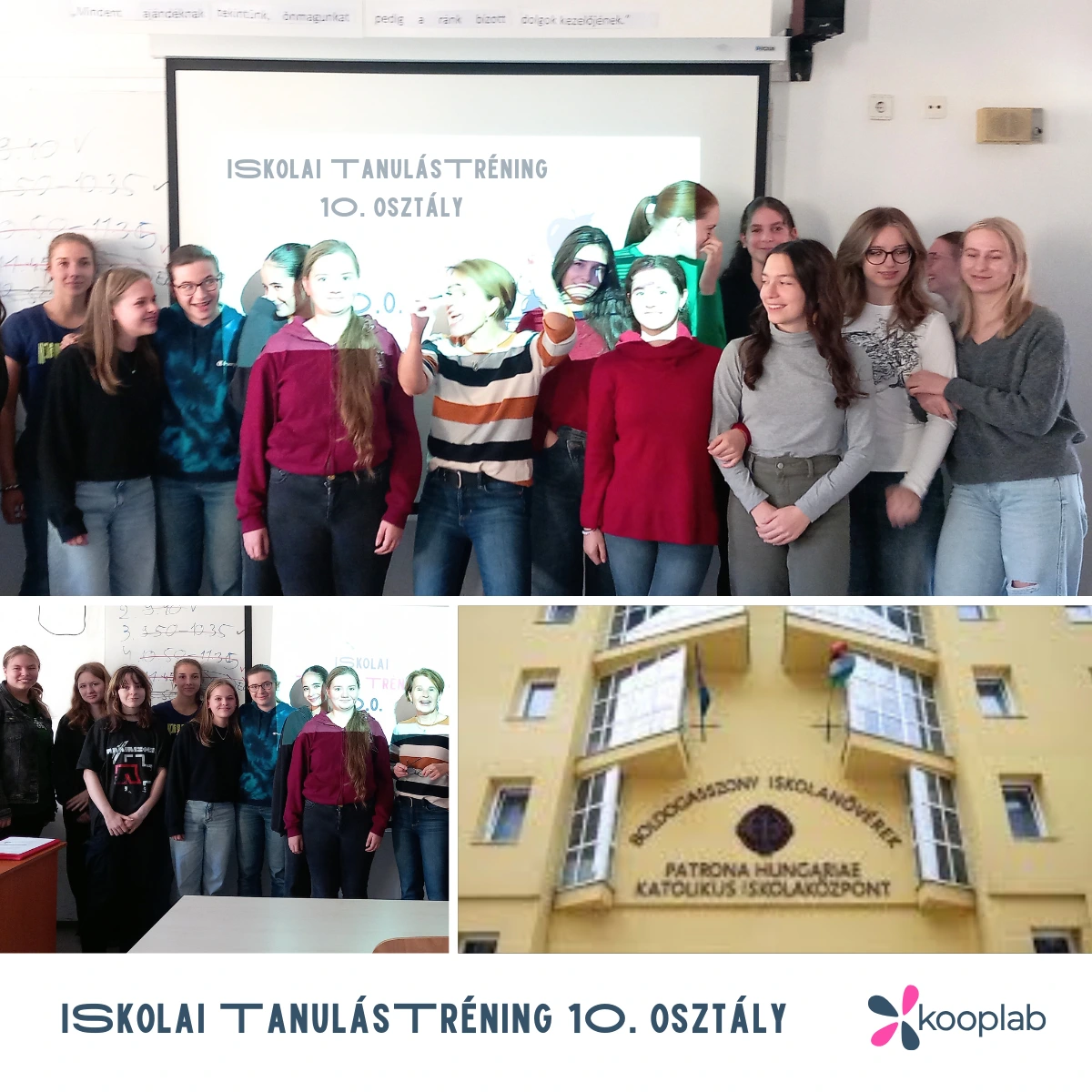 Patrona Hungariae 2025 okt. Iskolai tanulás tréning 10. osztály - Patrona Hungariae Iskolaközpont Budapest