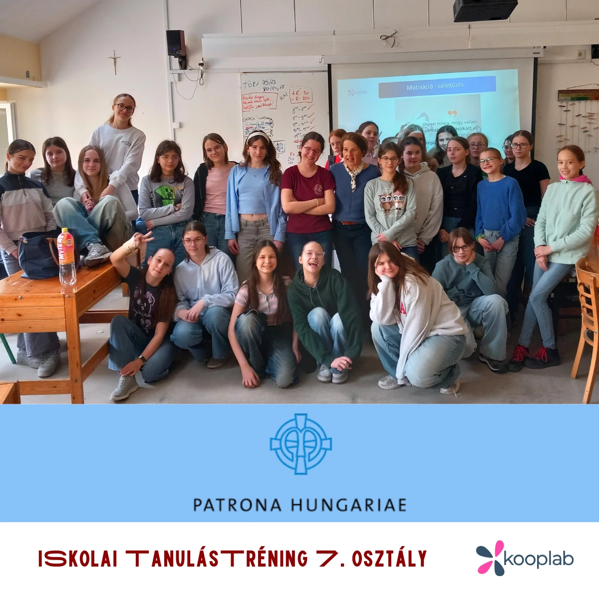 Patrona 7.o. 2026. március 2026. március - Iskolai tanulás tréning 7. o. Patrona
