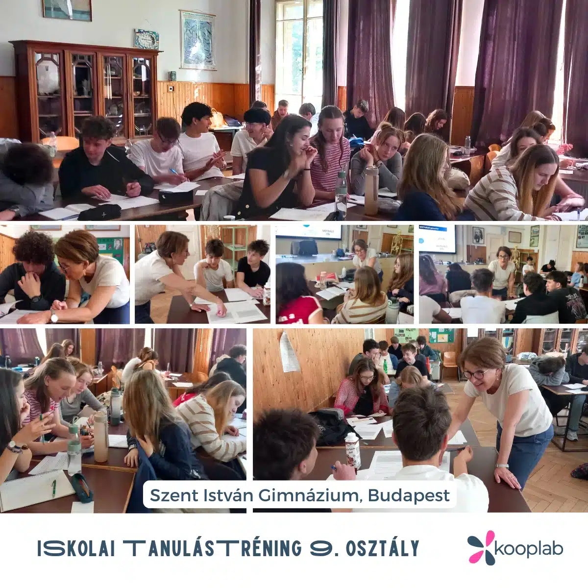 Szent István Gimnázium Budapest 2026.május - iskolai tanulás tréning 9.o. Iskolai tanulás tréning 9.o. Szent István Gimnázium Budapest, 2026. május
